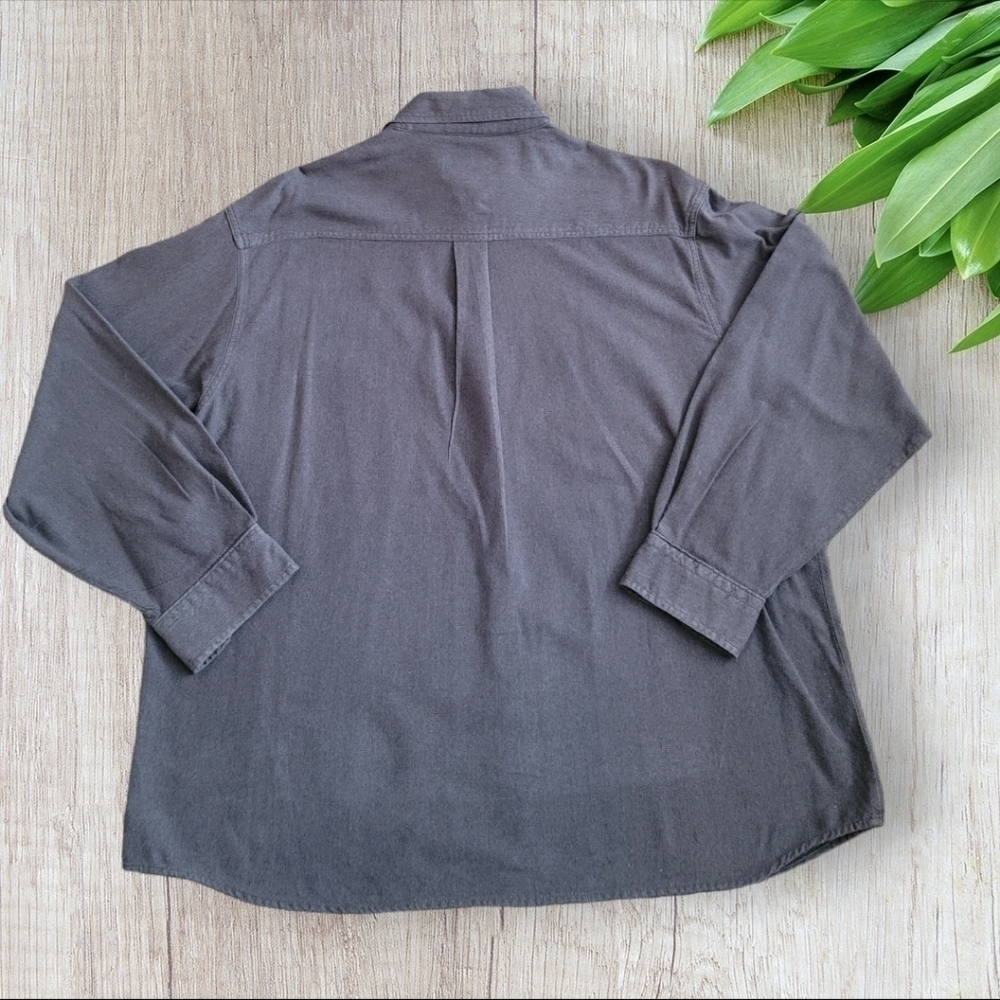 Woolrich Men's Size XL Gray Button Up Shirt - Picture 2 of 7